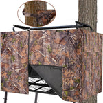 Universal Camo Tree Stand Blind Cover – Frames Not Included