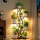 PLANT STAND WITH GROW LIGHTS – MULTI-TIER INDOOR SHELF