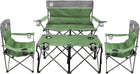 Outdoor 4-Piece Folding Chair and Table Set – Perfect for Camping and Picnics