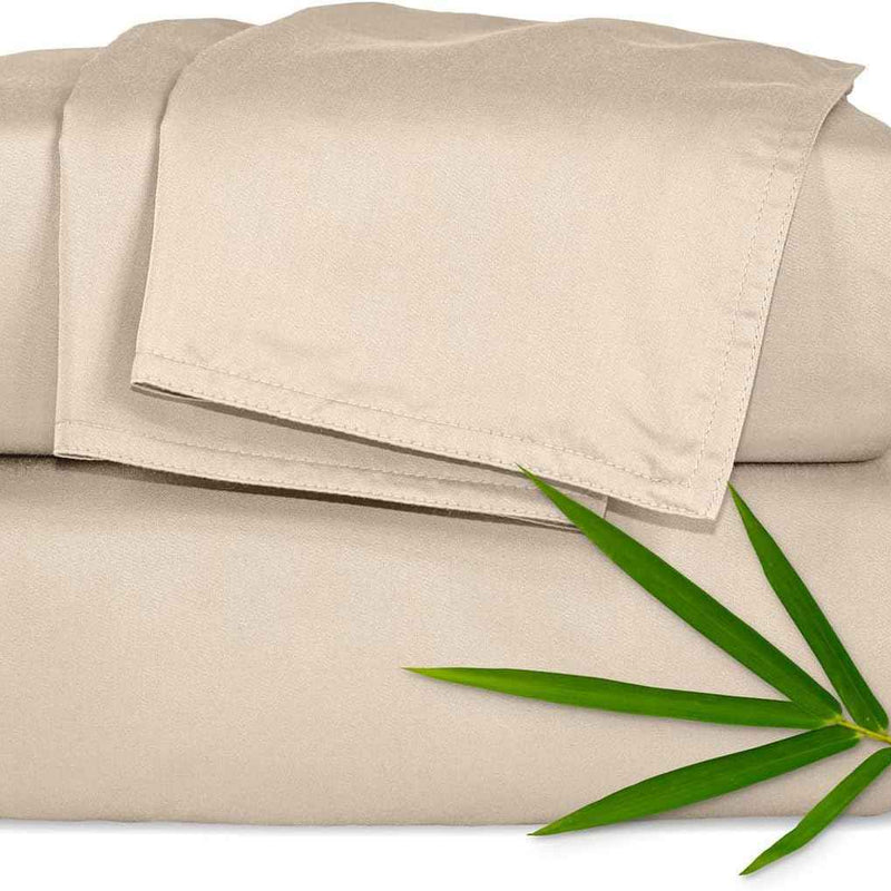 Bamboo Sheets – Cooling 300TC Viscose Sateen Set
