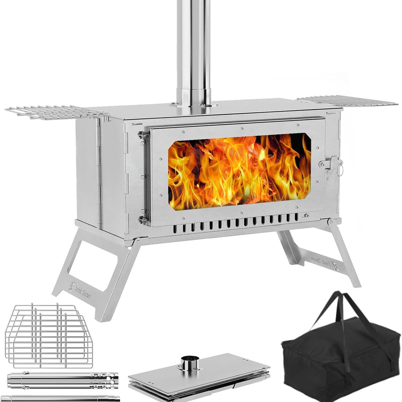 Portable Wood Stove for Camping, Tent Stove