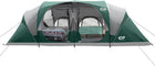 10–12 PERSON WATERPROOF CABIN CAMPING TENT WITH ROOM DIVIDERS, RAINFLY & CARRY BAG