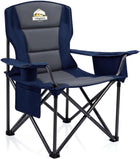 Heavy Duty Camping Chair with Cooler Storage – Single or Twin Pack