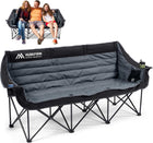 Oversized 3-Person Folding Camping Loveseat Chair – Heavy Duty Outdoor Seating