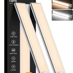 Rechargeable Under Cabinet Lights with Motion Sensor, 2-Pack