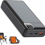 15,000–20,000MAH 5V/2A USB BATTERY PACK – RECHARGEABLE POWER BANK FOR HEATED CAMPING CHAIRS & BLANKETS