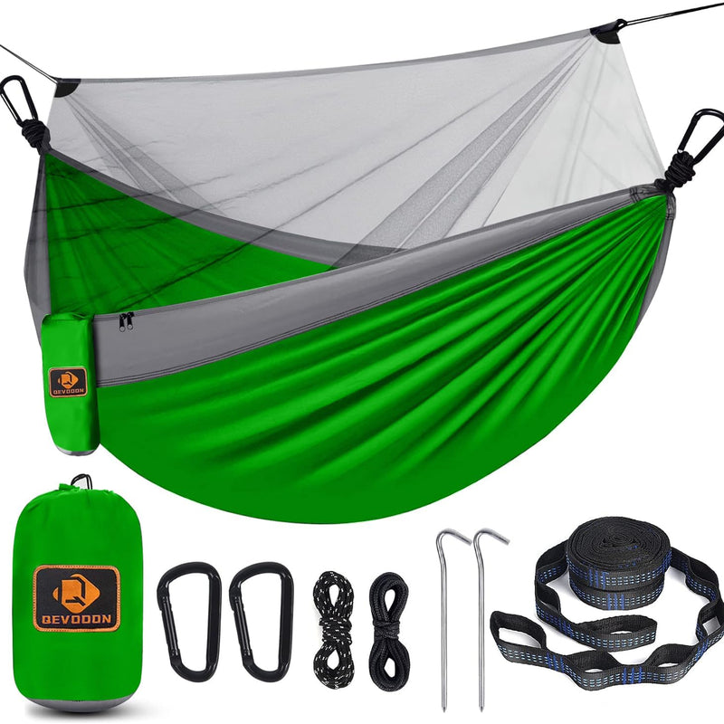 ULTRA-LIGHT POP-UP HAMMOCK WITH MOSQUITO NET – SOLO, 660 LB MAX LOAD