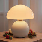 MUSHROOM LAMP – CORDLESS, RECHARGEABLE & TOUCH-DIMMABLE