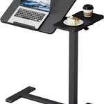 Adjustable Overbed Table With Wheels for Bed & Laptop