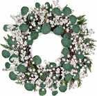CHRISTMAS BERRY WREATH FOR FRONT DOOR – WINTER PINE HOLIDAY DÉCOR
