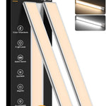 Rechargeable Under Cabinet Lights with Motion Sensor, 2-Pack