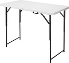 4 ft Adjustable Folding Camping Table