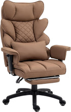 High-Back Office Chairs – Flip-Up Arm & Reclining Footrest Styles