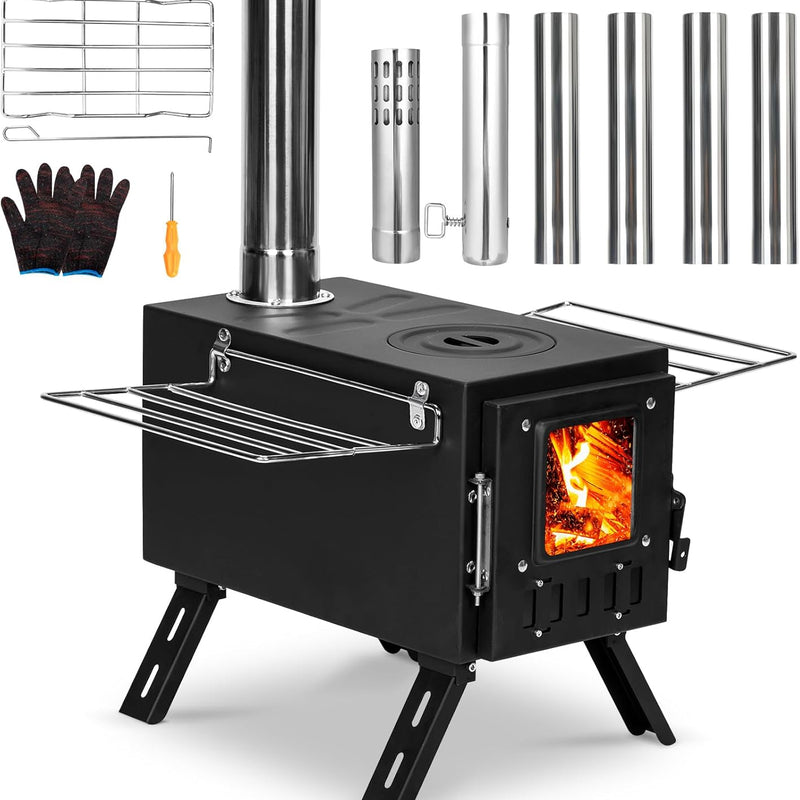 Portable Wood Stove for Camping, Tent Stove
