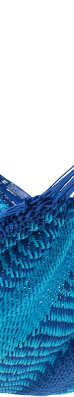 Handwoven Mayan Rope Double Hammock with Tree Straps, Carabiners & Carry Bag - Media 1