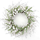 CHRISTMAS BERRY WREATH FOR FRONT DOOR – WINTER PINE HOLIDAY DÉCOR