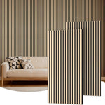 Wood Slat Acoustic Wall Panels – 2, 4 & 6 Packs