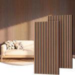 Wood Slat Acoustic Wall Panels – 2, 4 & 6 Packs