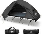 1-Person Elevated Camping Cot Tent Combo