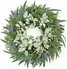 EUCALYPTUS WREATH FOR FRONT DOOR – FARMHOUSE GREENERY DÉCOR