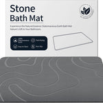 Stone Bath Mat – Quick-Dry, Non-Slip Pad Included