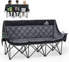 Oversized 3-Person Folding Camping Loveseat Chair – Heavy Duty Outdoor Seating
