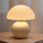MUSHROOM LAMP – CORDLESS, RECHARGEABLE & TOUCH-DIMMABLE