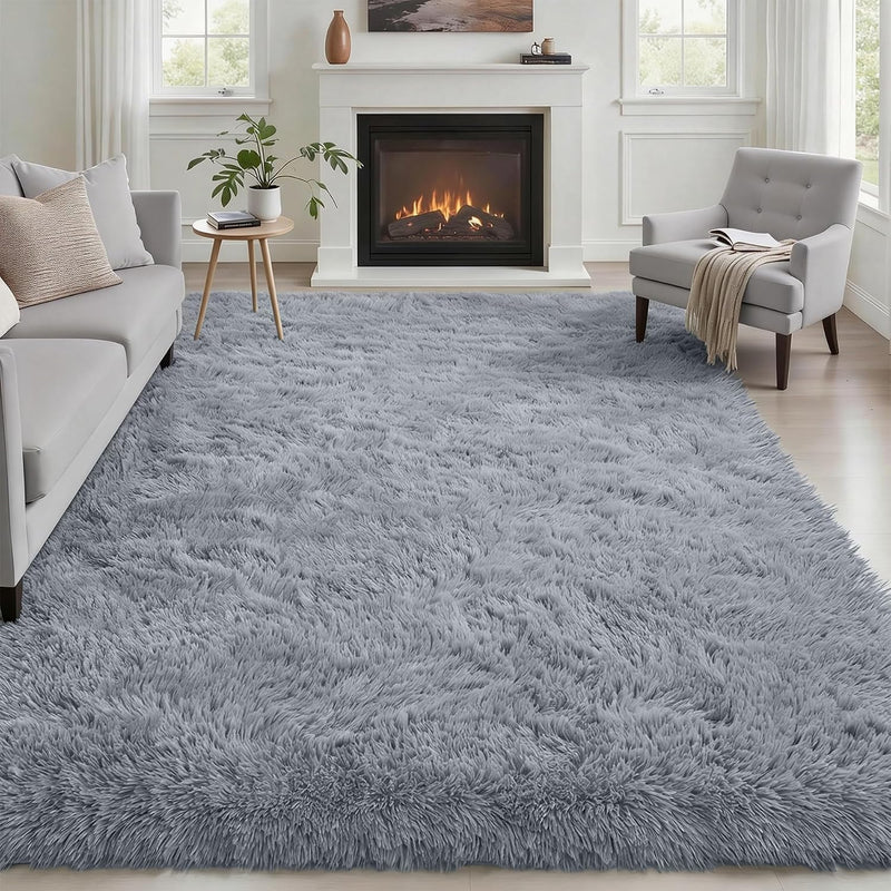 Plush Faux Fur Sheepskin Rug – Soft & Cozy Area Runner