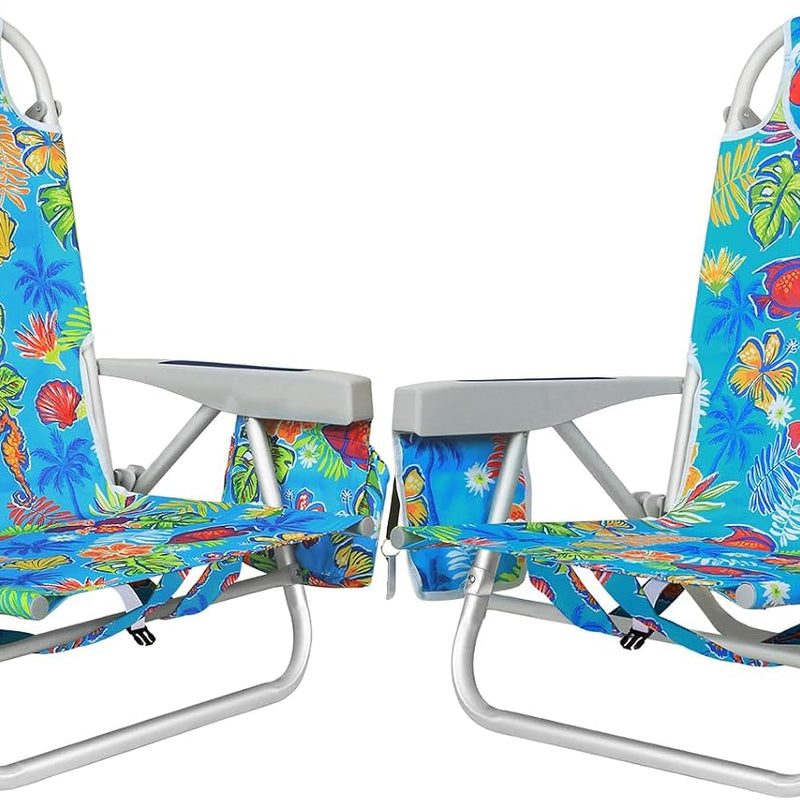 Big & Tall XL Backpack Beach Chair – 2 Pack