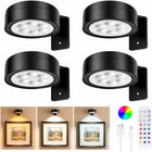 Picture Lights for Wall, Rechargeable Battery Operated LED Gallery Light Bar with Remote & Timer, Dimmable Wireless Wall Sconce for Paintings & Frames