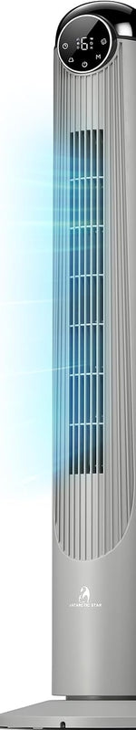 Tower Fan With Remote – 90° Oscillation, 36″ & 42″ - Media 1