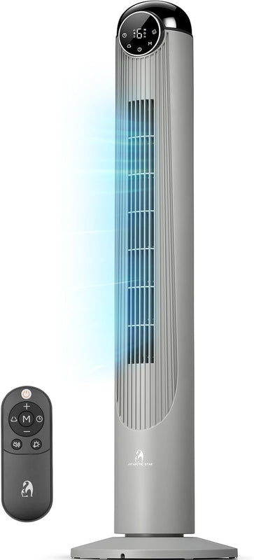 Tower Fan With Remote – 90° Oscillation, 36″ & 42″