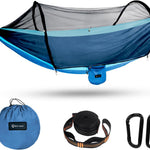 ULTRA-LIGHT POP-UP HAMMOCK WITH MOSQUITO NET – SOLO, 660 LB MAX LOAD