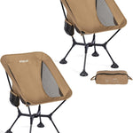 Ultralight Folding Camping Chair – High-Back Portable Outdoor Seat with Carry Bag