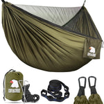 ULTRA-LIGHT POP-UP HAMMOCK WITH MOSQUITO NET – SOLO, 660 LB MAX LOAD