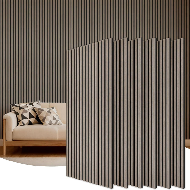 Wood Slat Acoustic Wall Panels – 2, 4 & 6 Packs