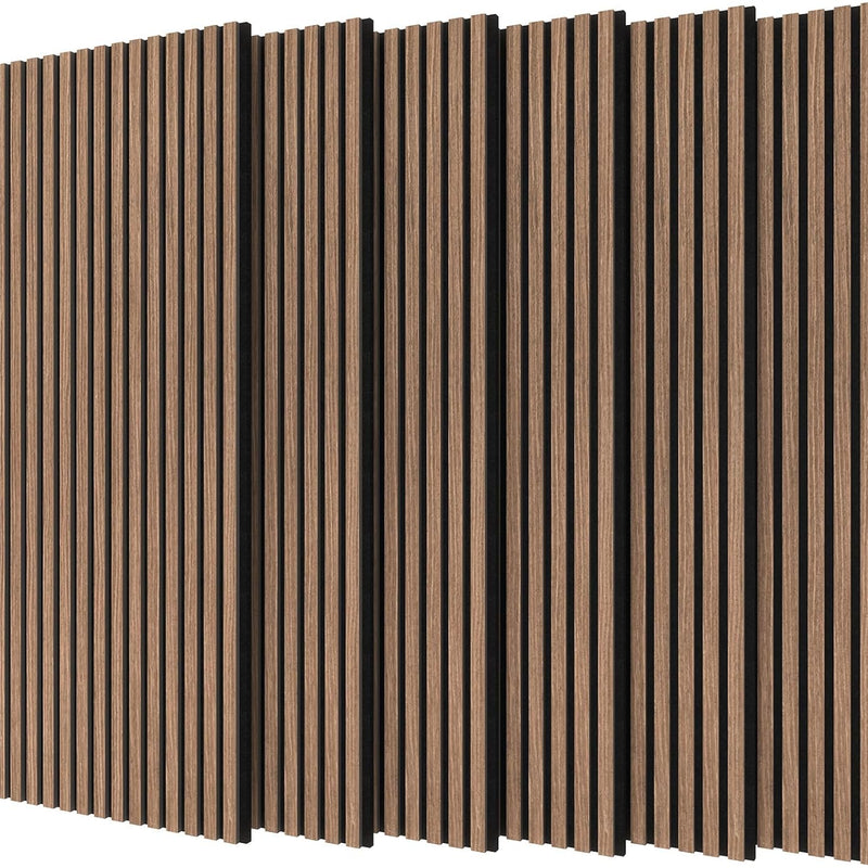 Wood Slat Acoustic Wall Panels – 2, 4 & 6 Packs