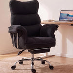 High-Back Office Chairs – Flip-Up Arm & Reclining Footrest Styles