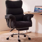 High-Back Office Chairs – Flip-Up Arm & Reclining Footrest Styles