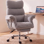 High-Back Office Chairs – Flip-Up Arm & Reclining Footrest Styles