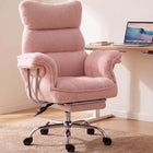 High-Back Office Chairs – Flip-Up Arm & Reclining Footrest Styles