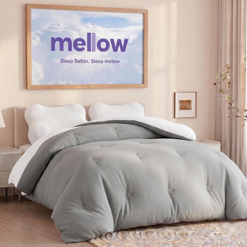 Marshmellow Comforter Twin/Twin XL, All-Season Temperature-Balancing