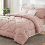 7-Piece Comforter Set with Sheets – Down Alternative Fill