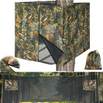 Universal Camo Tree Stand Blind Cover – Frames Not Included