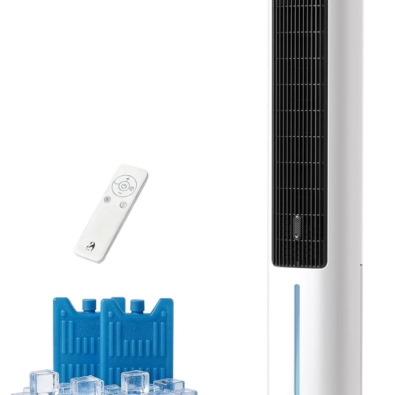 3-in-1 Evaporative Air Cooler Tower Fan with Remote Control