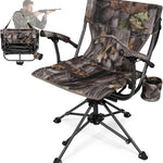 Swivel Hunting Chair – Foldable Seat for Ground Blinds