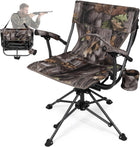 Swivel Hunting Chair – Foldable Seat for Ground Blinds