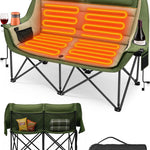 Heated Camping Chair – Single Chair & Double Loveseat Options