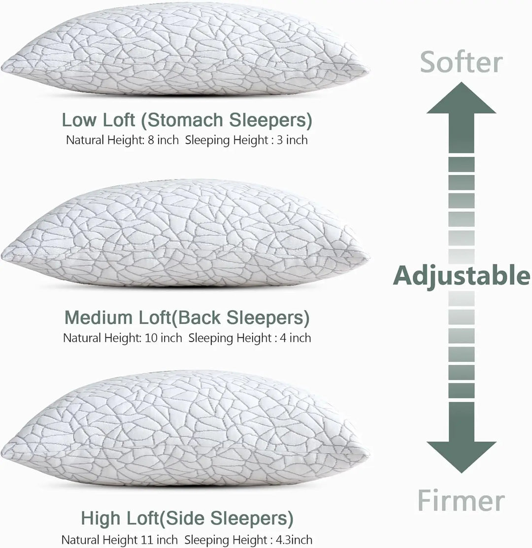 Bamboo Pillows King Size