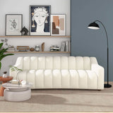 Marcus Luxury Tight Back Cream Boucle Couch